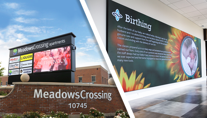 Outdoor vs. Indoor LED Signage
